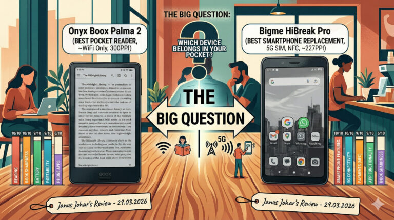 Onyx Boox Palma 2 vs Bigme HiBreak Pro: Which E-Ink Phone Actually Replaces Your Smartphone?